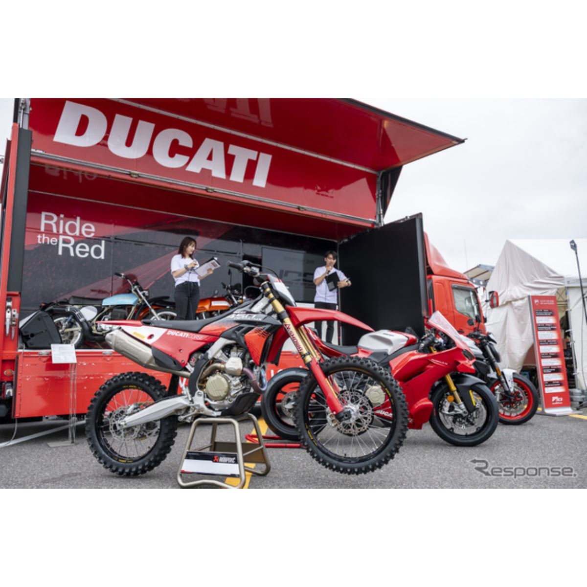 日本初公開3モデルが登場、ドゥカティ100周年イベント「DUCATI DAY