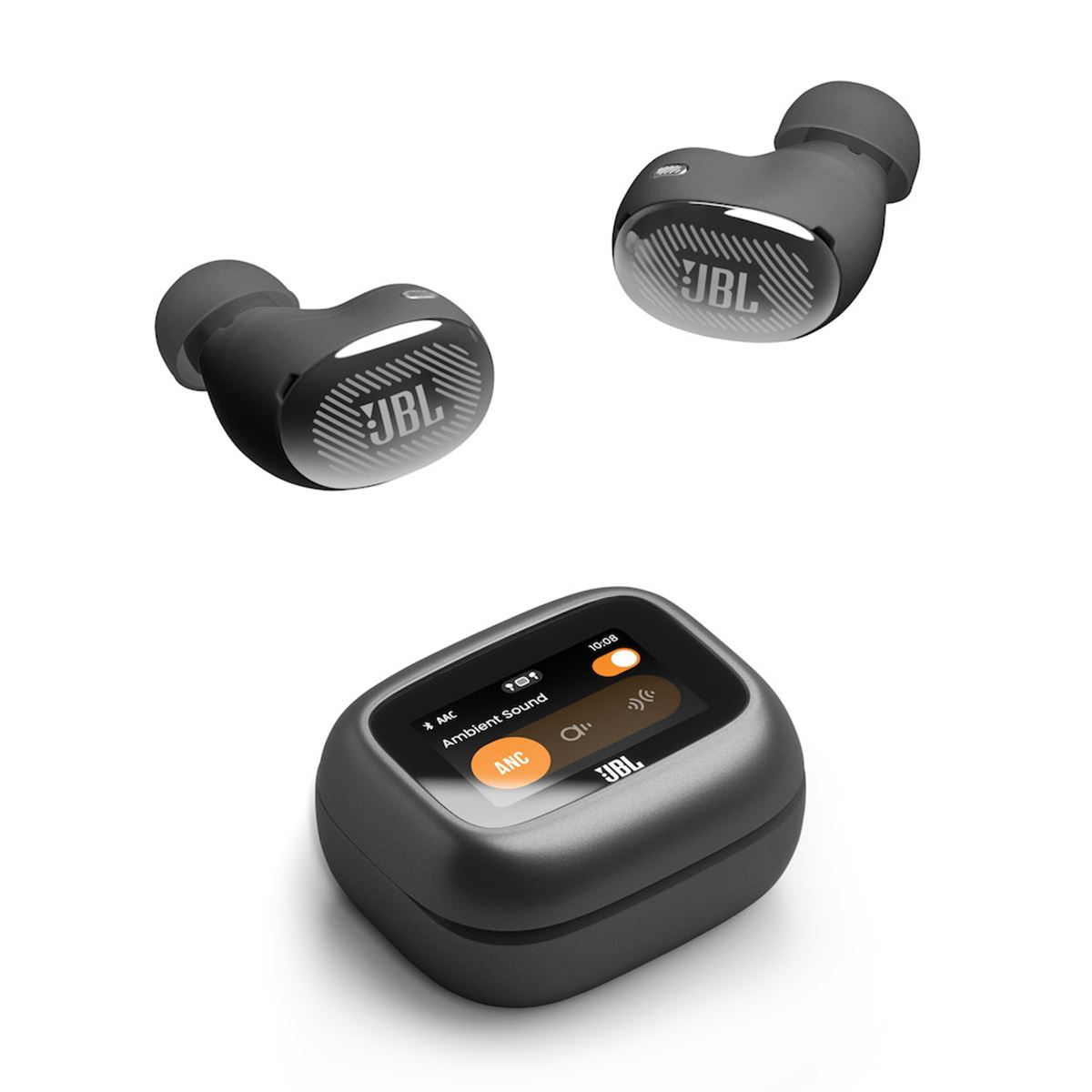 JBL ワイヤレスイヤホン ブラウン JBL、ノイキャンを強化したスマート充電ケース採用の完全ワイヤレス