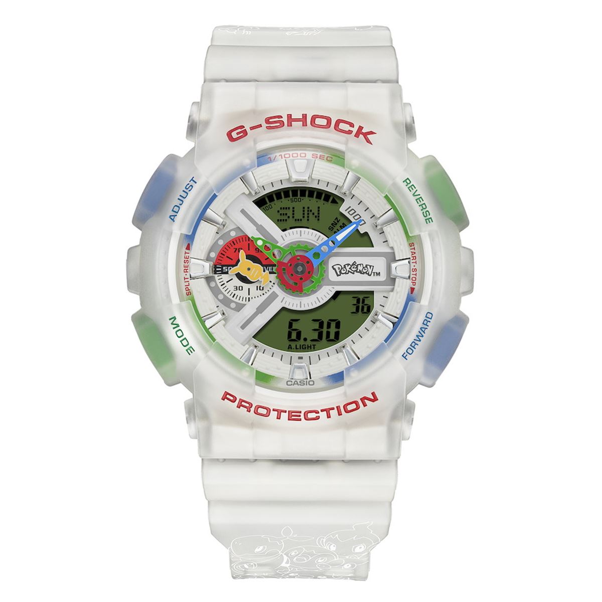 ポケモン デオキシス 限定モデル 時計 カシオ、G-SHOCK×ポケモンの30周年コラボレーションモデル「GA-110PKM