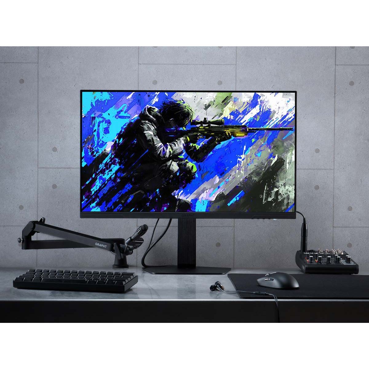 MSY、320Hz駆動の27型QD-mini LEDゲーミングモニター「THE SHOOTER
