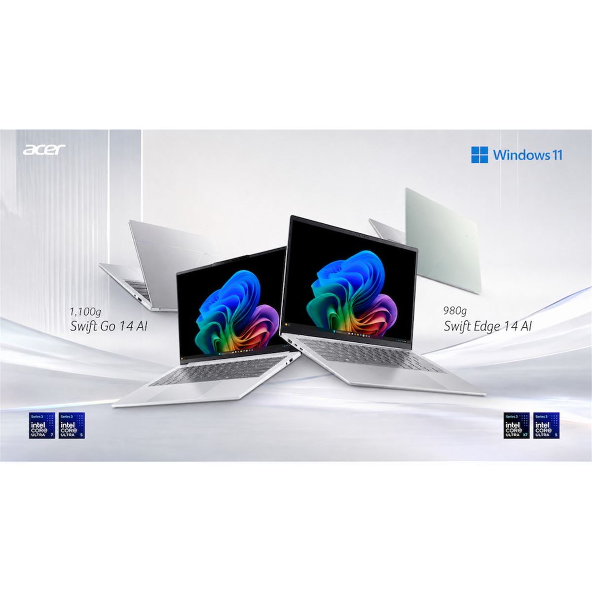 エイサー、Core Ultraを搭載した14型モバイルノートPC「Swift Edge 14