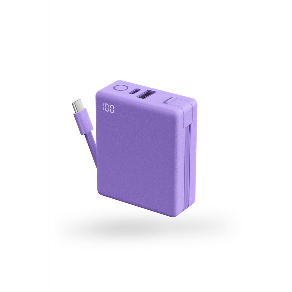 CIO、脱着式ケーブル内蔵モバイルバッテリー「CIO Mate Powerbank003