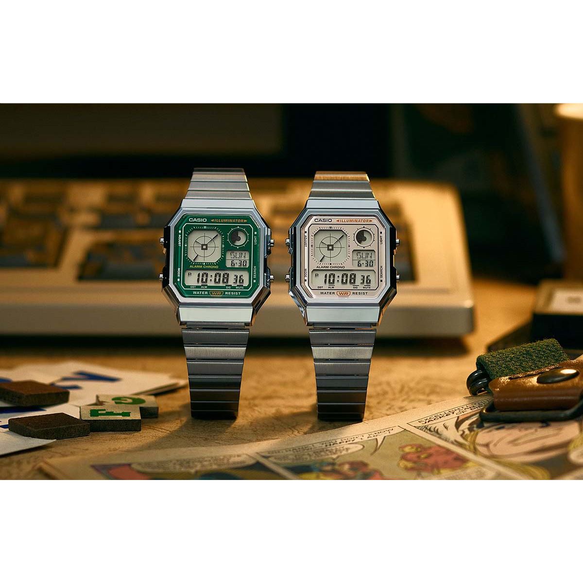 カシオ、デジタルウオッチ「CASIO CLASSIC A130」にレトロな新色2