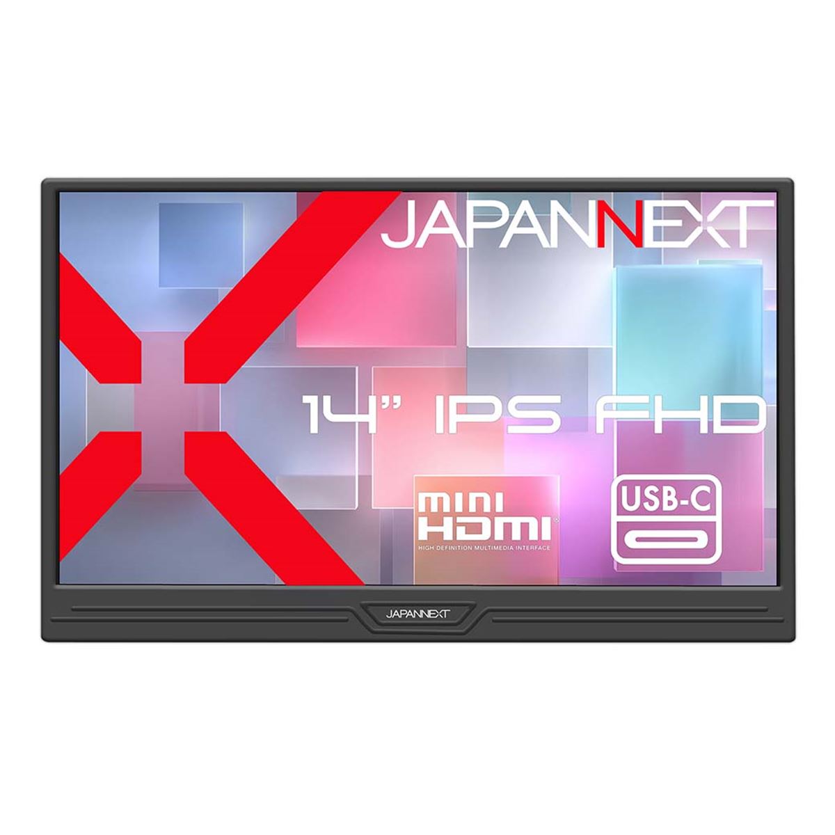 JAPANNEXT 14インチモバイルディスプレイ JAPANNEXT、重さ約800gで薄型設計の14型フルHDモバイルモニター「JN-MD