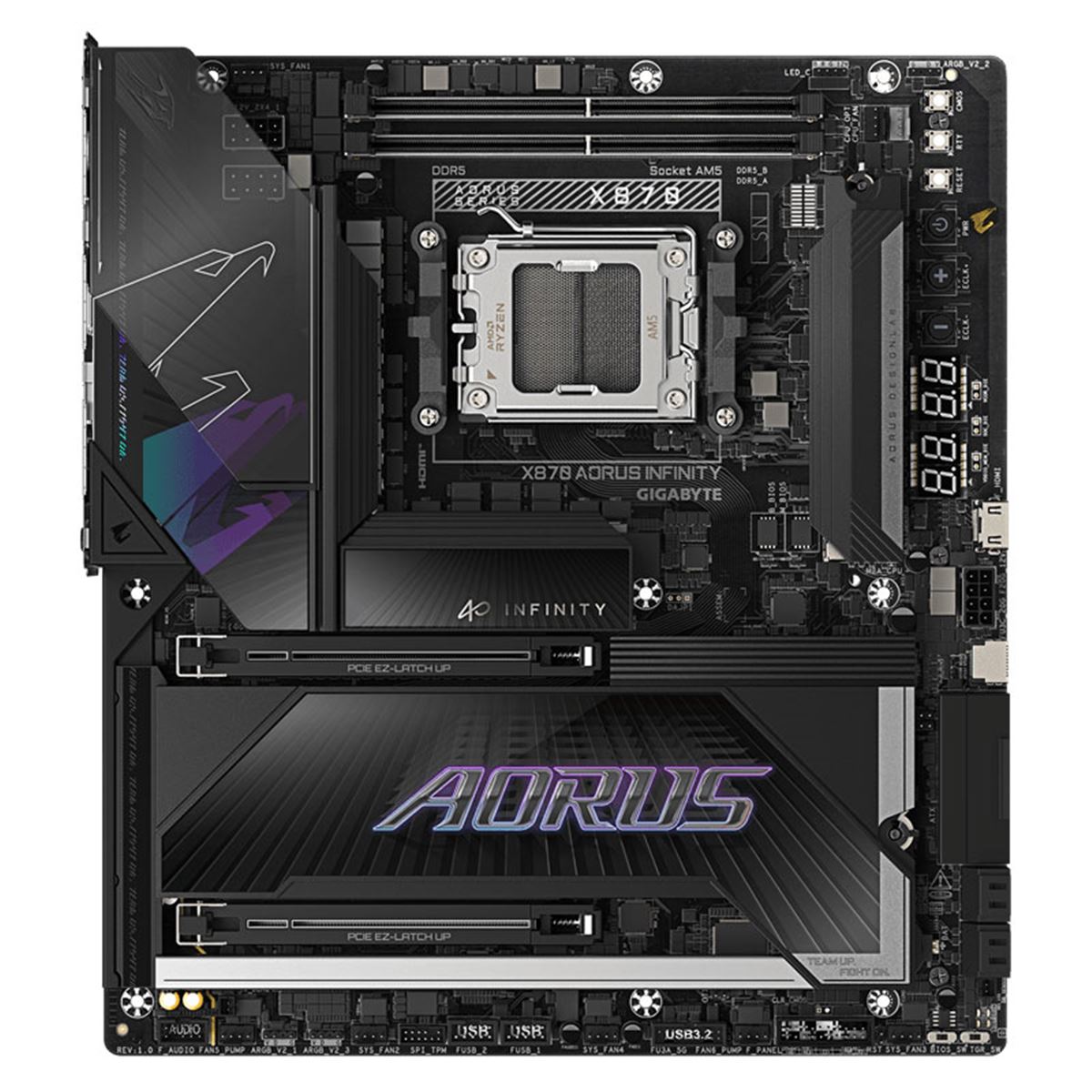 あ*ん様 CPU、マザーボード、メモリセット GIGABYTE、創設40周年記念のOC向けE-ATXマザーボード「X870 AORUS