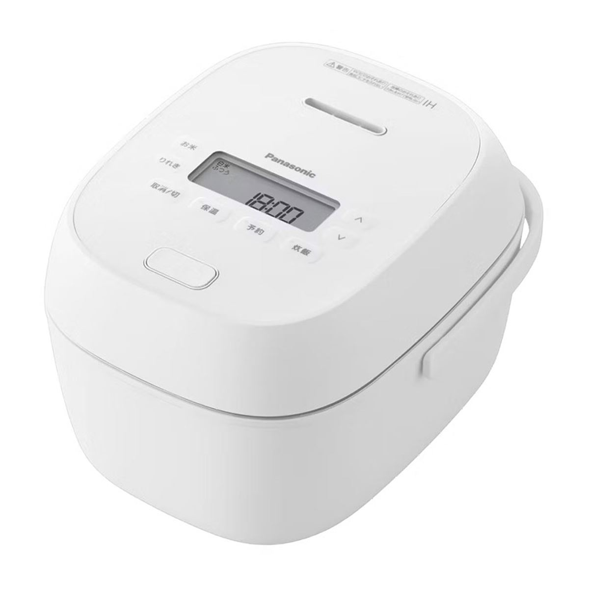 パナソニック、備長炭釜と大火力包み加熱を採用した3.5合炊きIHジャー 
