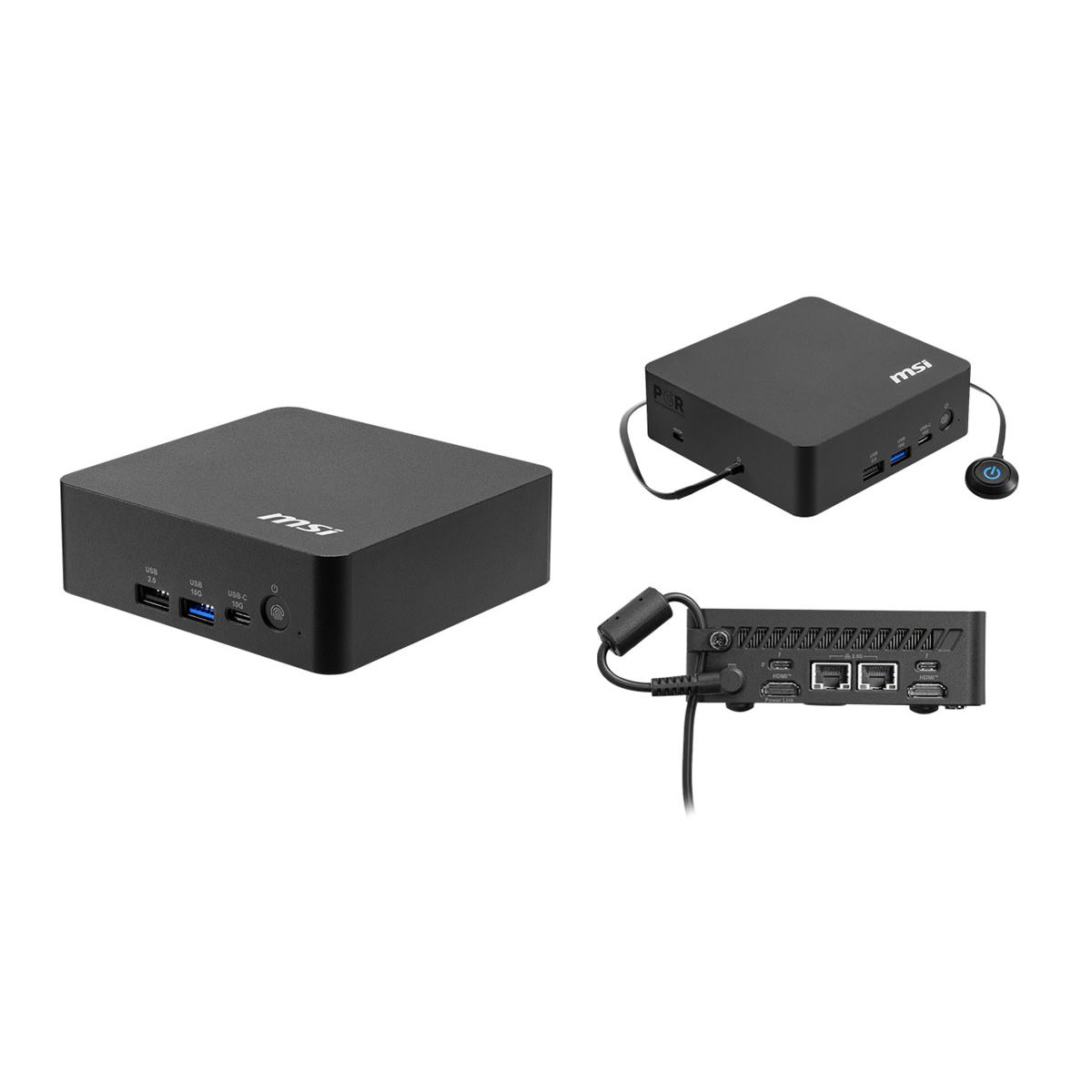 MSI、「Core Ultra 5 322」を搭載した手のひらサイズPC「Cubi NUC AI+