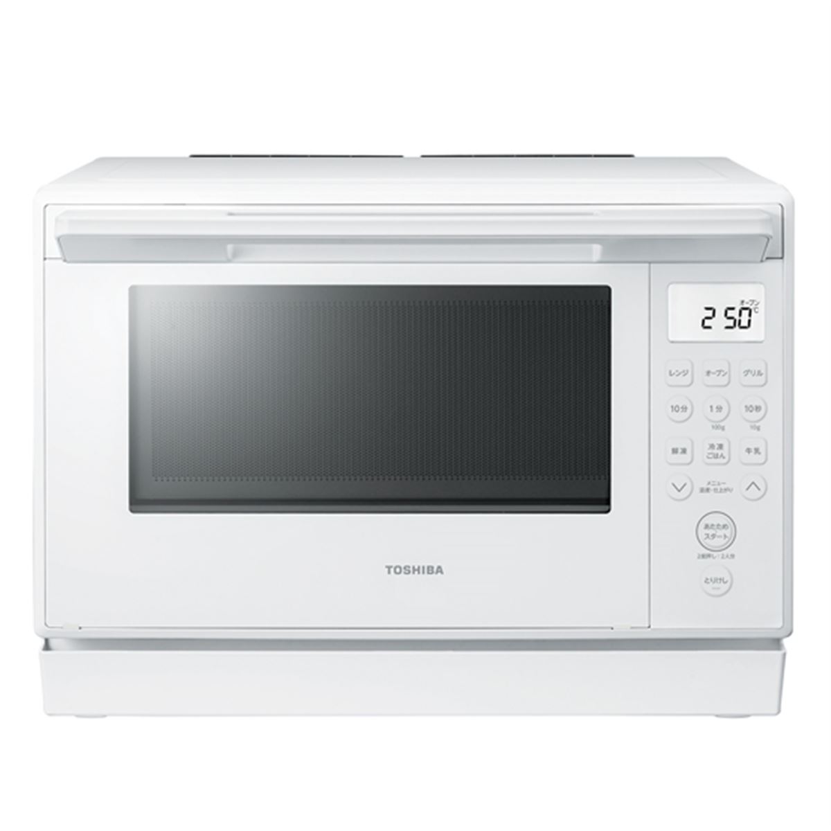 東芝 2021年製 角皿 フラット オーブンレンジ 電子レンジ 16L 東芝、ワイド＆フラット庫内を採用した角皿式スチームオーブンレンジ