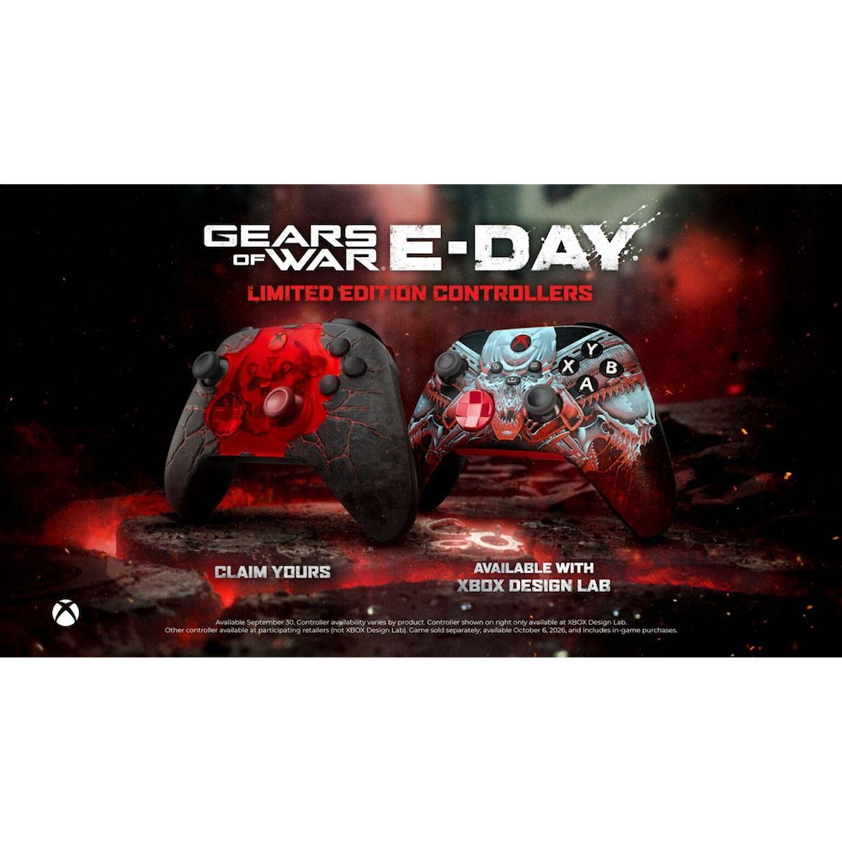 マイクロソフト、「Gears of War: E-Day」デザインの限定ワイヤレス