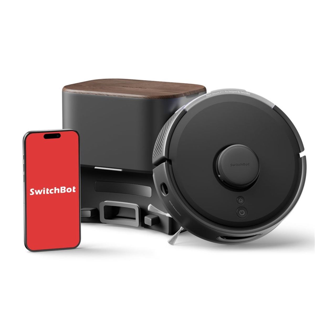 SwitchBot、床用小型ロボット掃除機「K11+ Pro」に新色ブラックを追加