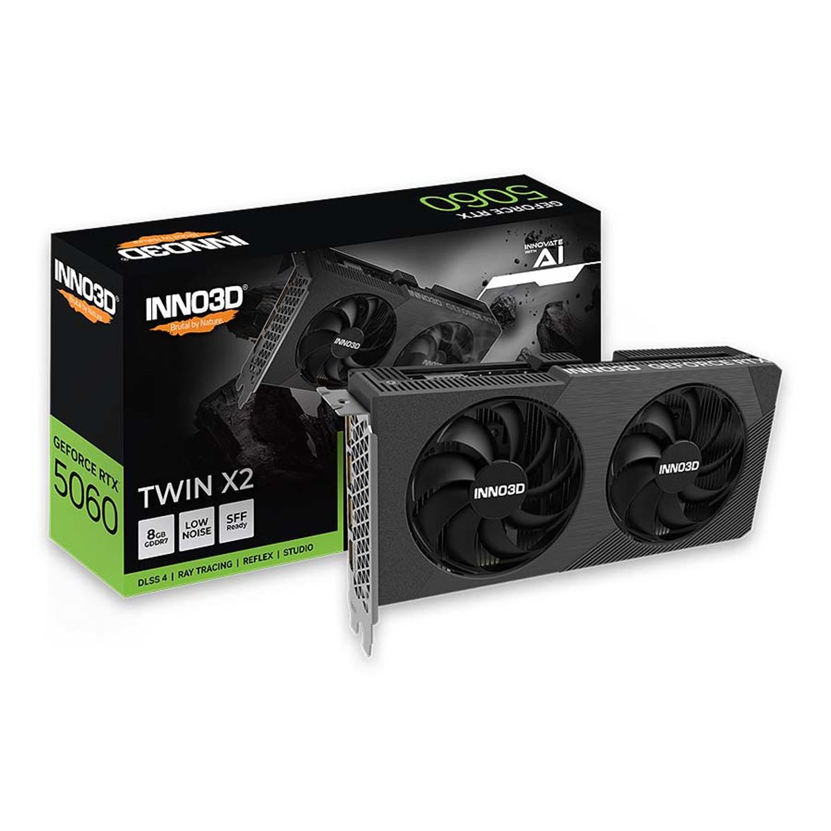 INNO3D、デュアルファン搭載の「GeForce RTX 5060 TWIN X2 V2」 - 価格.com
