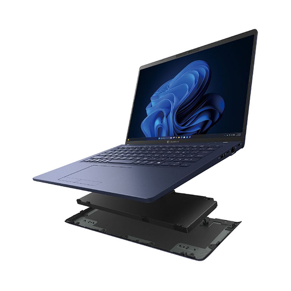 Dynabook、バッテリー交換に対応した1kg未満の軽量14型モバイルノート