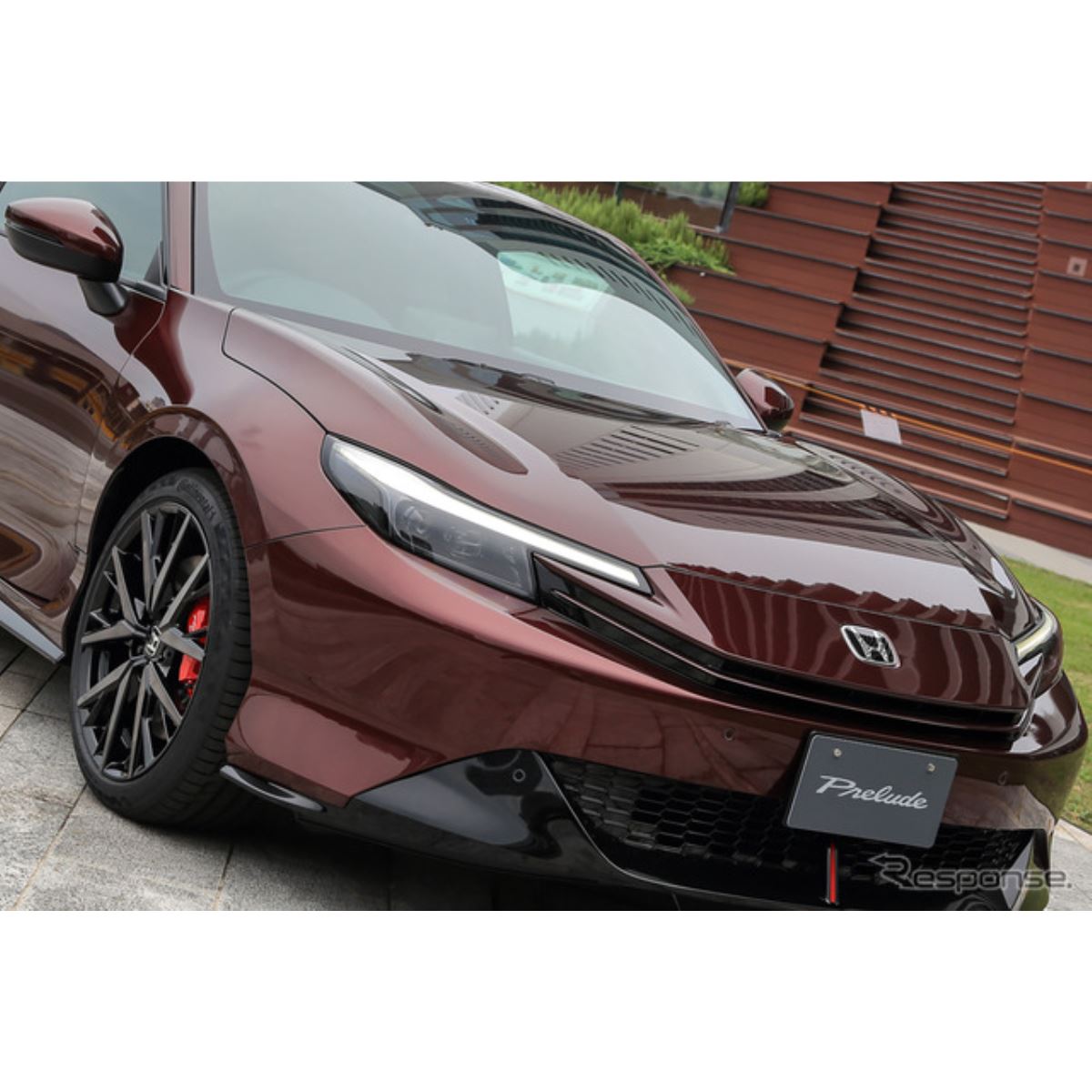 惚れ惚れするほどカッコいい」ボルドー色のホンダ『プレリュード 2027