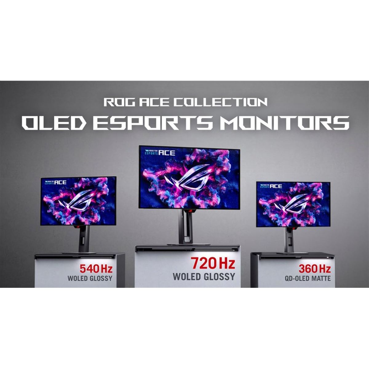 ASUS、競技シーン特化型のゲーミングデバイスシリーズ「ROG Ace