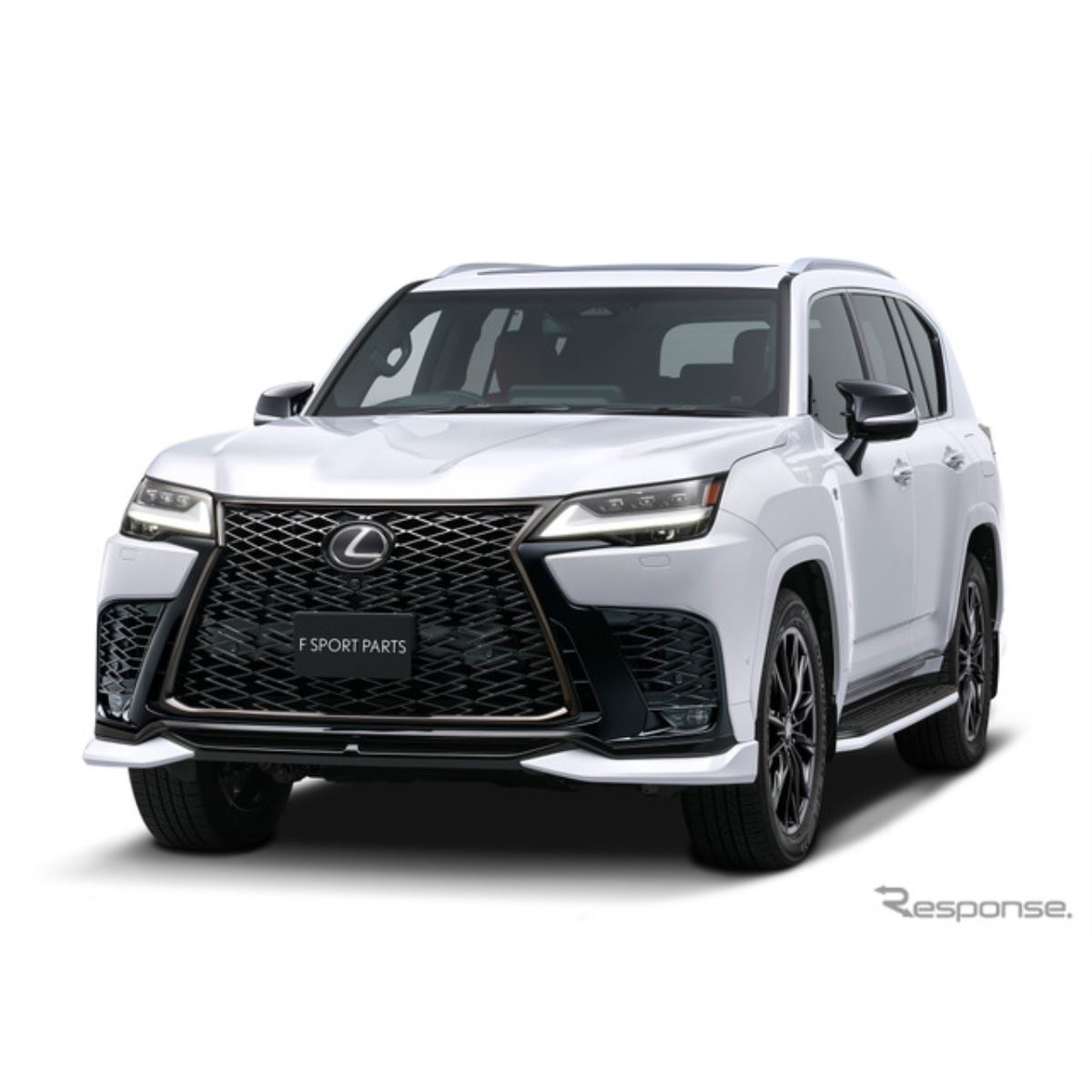 URJ201 レクサスLX フロントバンパースポイラー ブルー (27553) レクサス『LX』改良モデル向け「F SPORT PARTS」発売、全ボディカラー