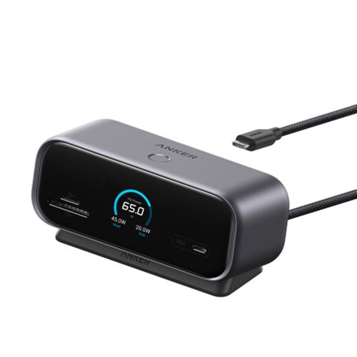 Anker 10-in-1 USB-C ハブ 本体 Anker、初のディスプレイ搭載10in1ハブ「Anker Nano USB-C ハブ（10-in