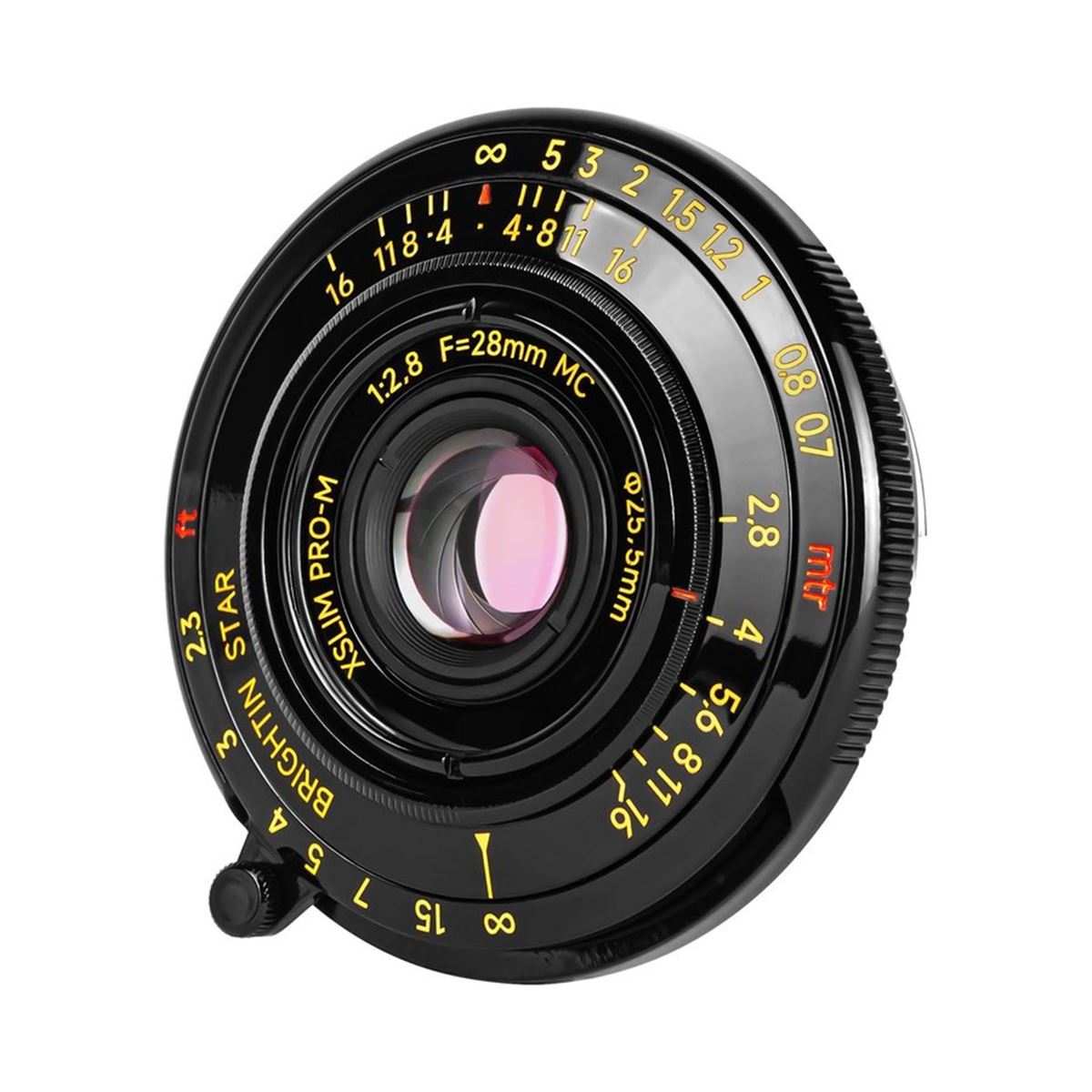 Brightin Star、厚さ約9.9mmの真鍮製パンケーキレンズ「Brightin Star