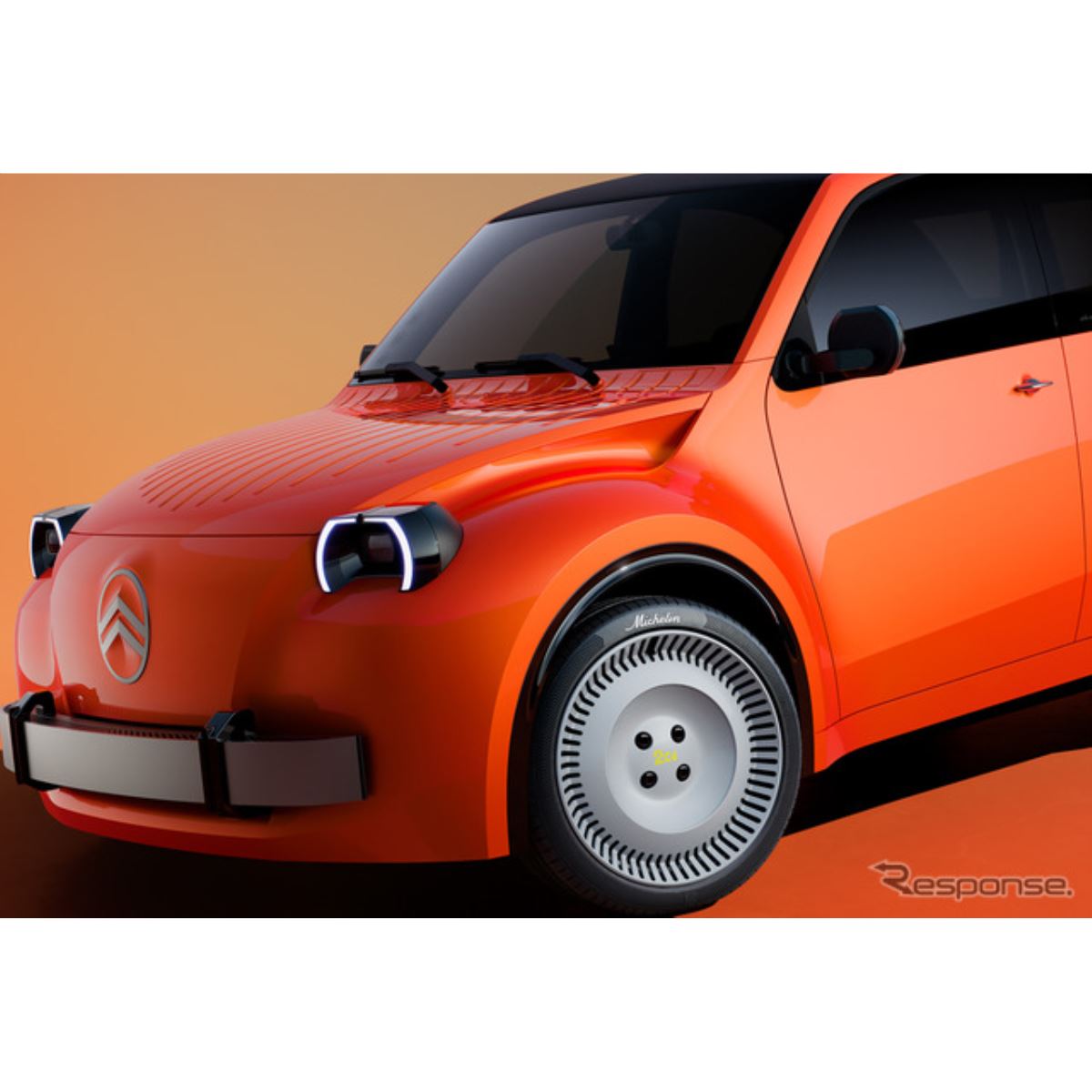 激レアかも CITROEN 2CV センターアンテナ 絶対に買う」「ちゃんと面影あるよ」復活のシトロエン『2CV』に反響