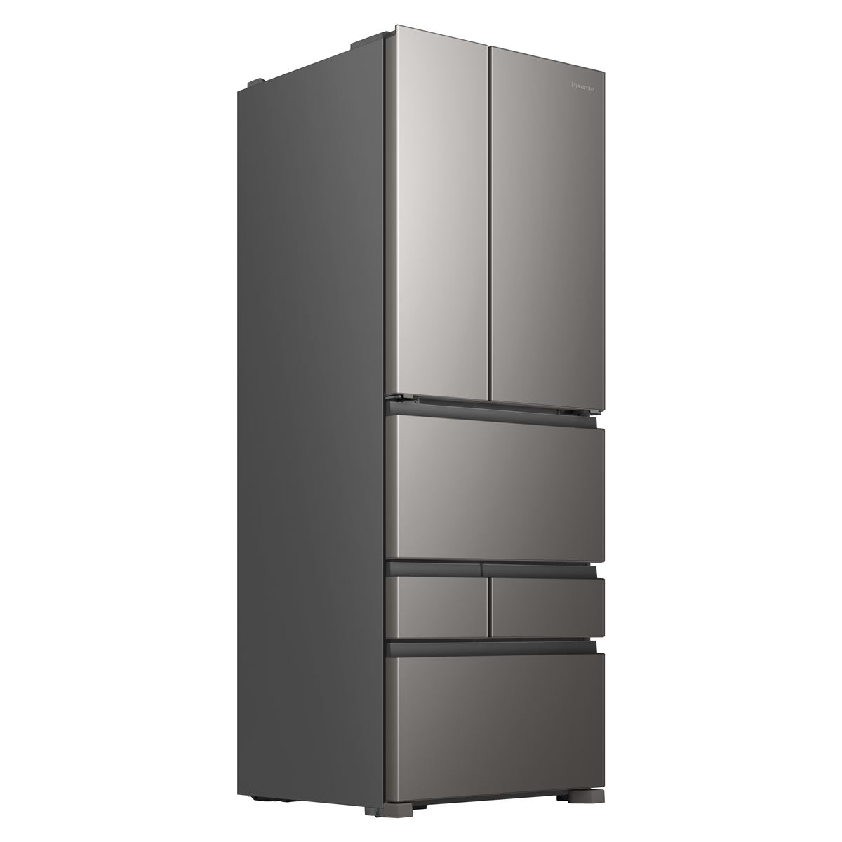 ハイセンスから初の500Lクラス冷凍冷蔵庫「HR-FH50S」 幅・奥行65cmの