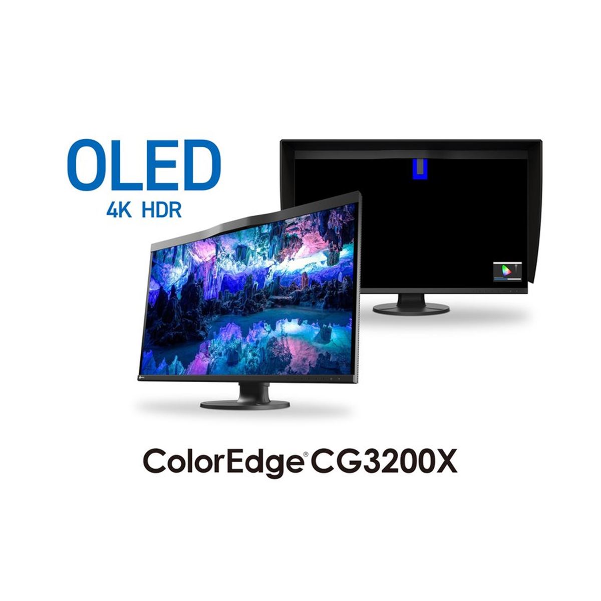 EIZO、有機EL採用の31.5型4Kカラーマネージメントモニター「ColorEdge
