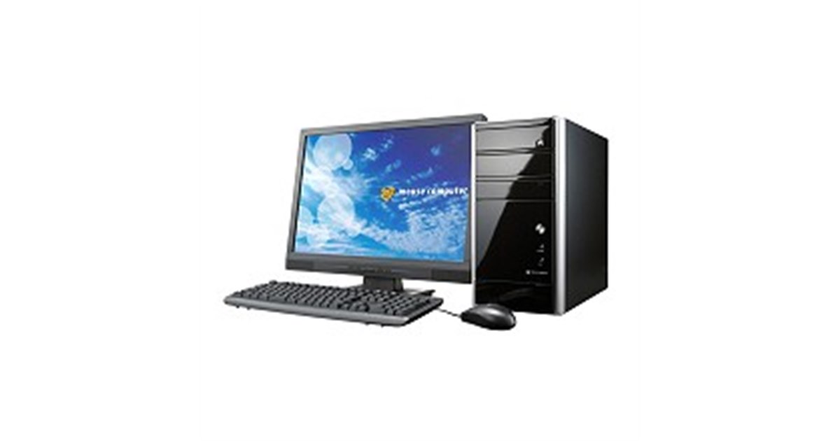 マウス、AMD Phenom 9500搭載のミニタワーPC - 価格.com