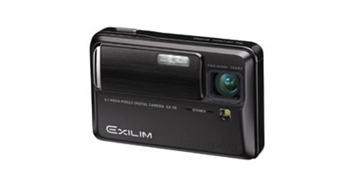 CASIO カシオ EXILIM EX-V8 デジカメ コンデジ ブラック カシオ、薄型デジカメ「EX-V8」ブラックモデル - 価格.com