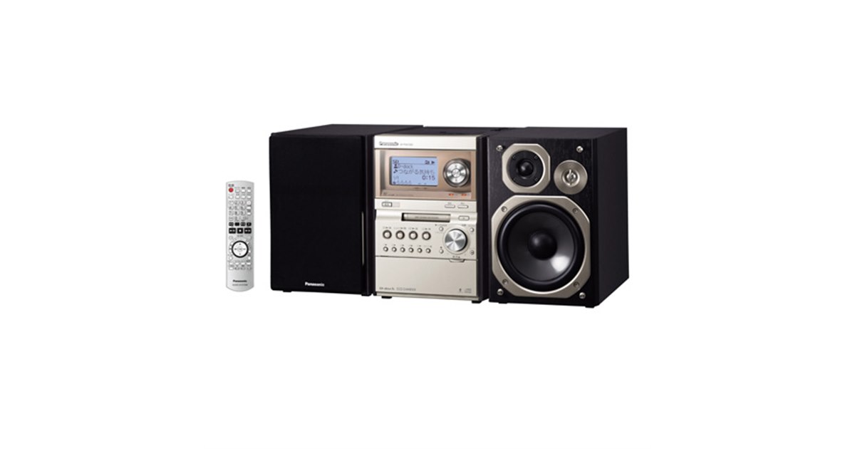 Panasonic SA-PM670SD SD stereo system 2008 Production Black