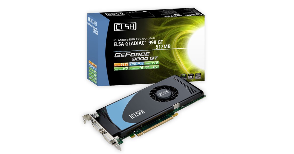 NVIDIA、「GeForce 9800 GT」を発表 - 価格.com