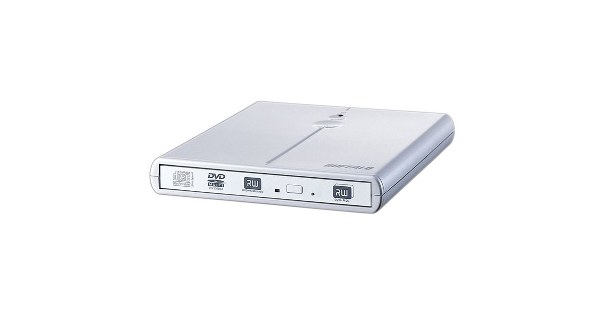 バッファロー、DVDドライブ「DVSM-P58U2/B-WH」 - 価格.com