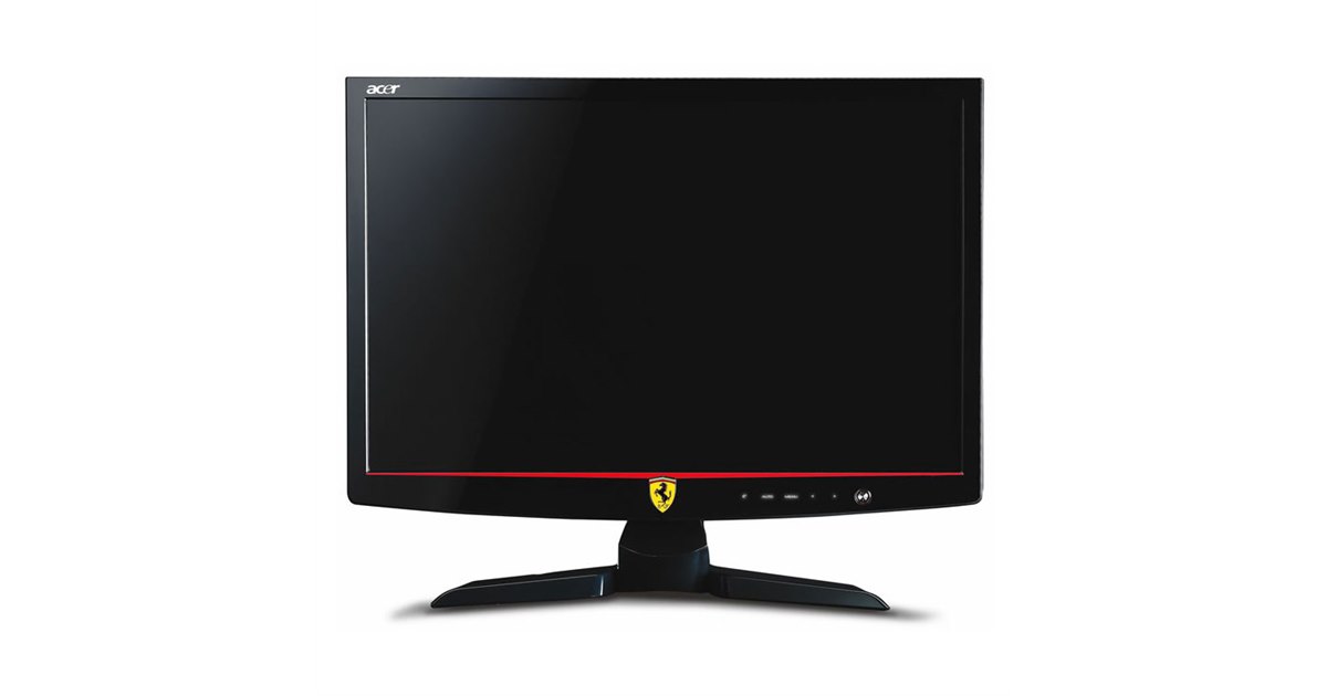 エイサー、フェラーリ公認の22型液晶ディスプレイ - 価格.com