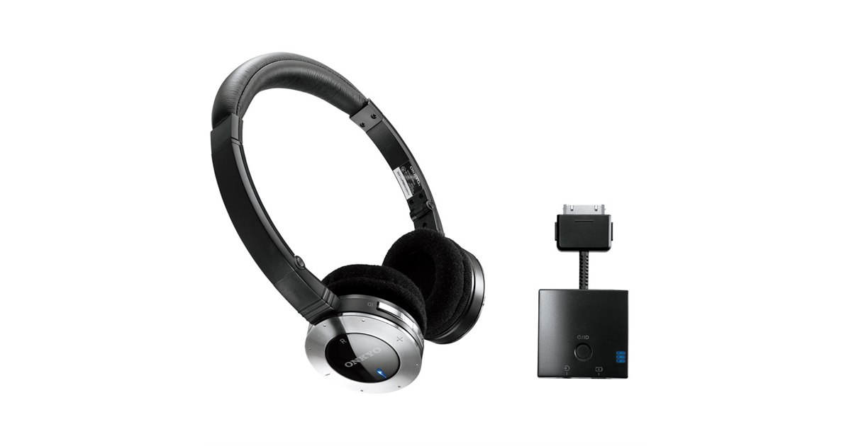 オンキヨー、iPod対応無線ヘッドホン「MHP-UW2」 - 価格.com