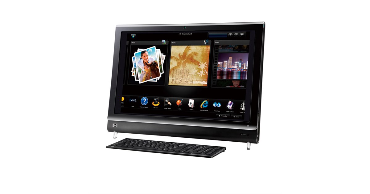 タッチパネル搭載 PC TouchSmart320-1130j HP、タッチパネル搭載