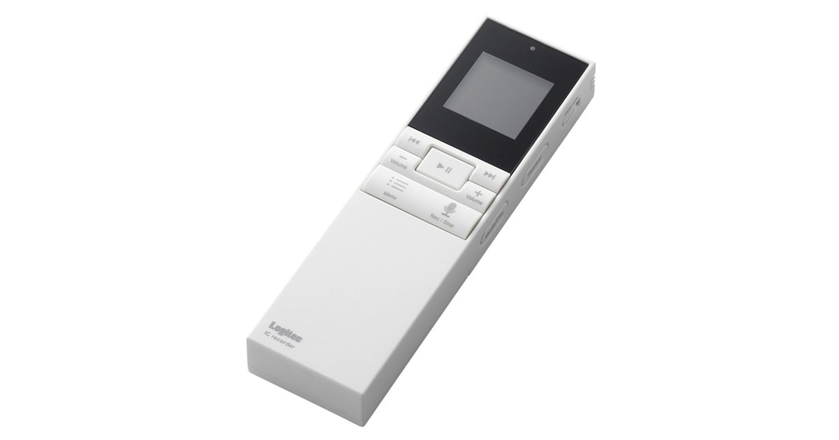 ロジテック、microSDHC対応ICレコーダー - 価格.com