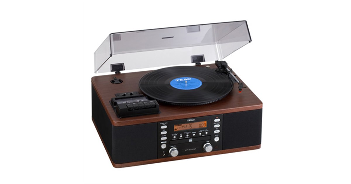 TEAC、ターンテーブル付CDレコーダー「LP-R500」 - 価格.com