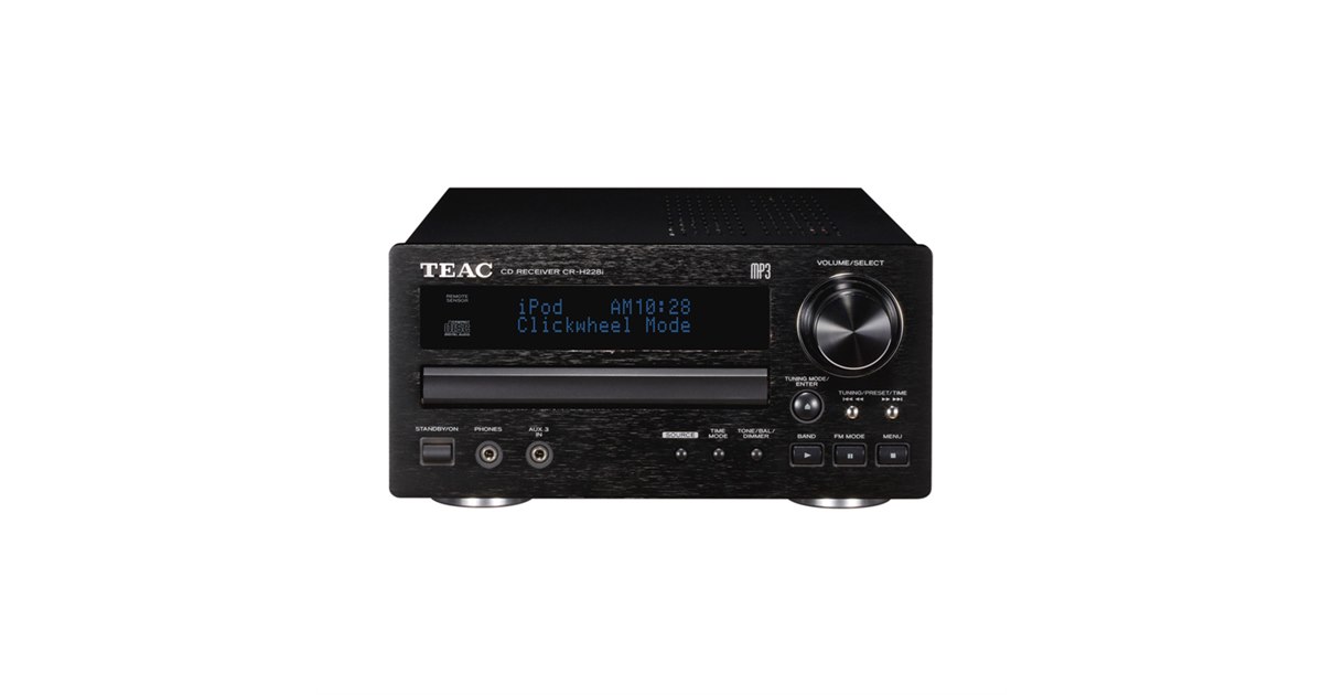 TEAC　CR-H238i CDレシーバー TEAC Reference Series CR-H238i AM/FM/CD iPod® compatible