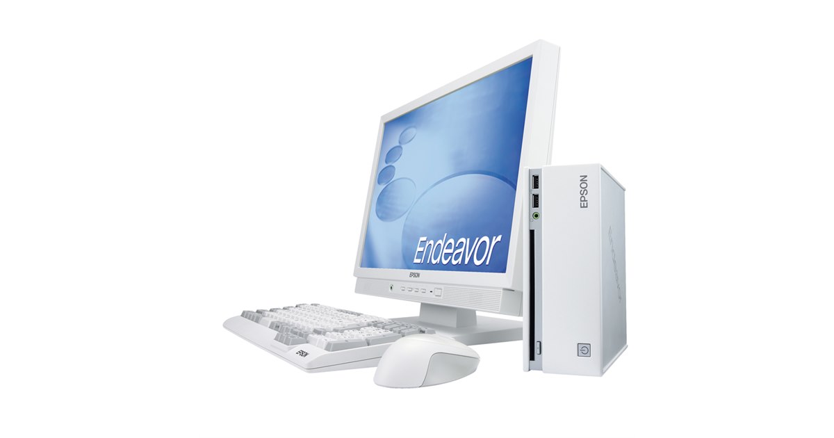 エプソン Endeavor JM4800HS02 ホワイト デスクトップPC エプソン、小型デスクトップPC「Endeavor ST120」 - 価格.com