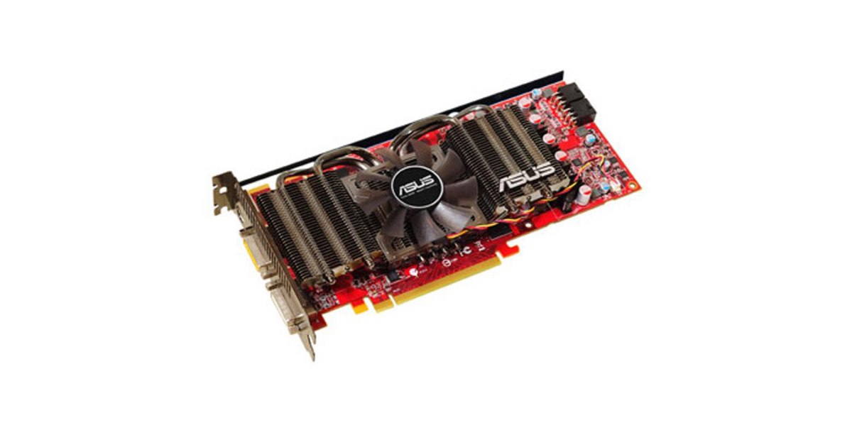 Ventilateur De Carte Graphique Asus EAH4870 DK/HT DI/1GD5/A - Pièce Détachée Testée