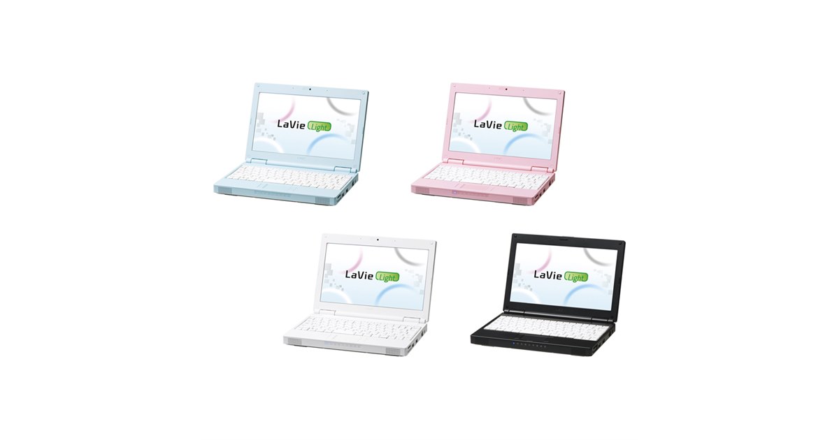 NEC、Atom搭載ノートPC「LaVie Light BL100/SA6」 - 価格.com