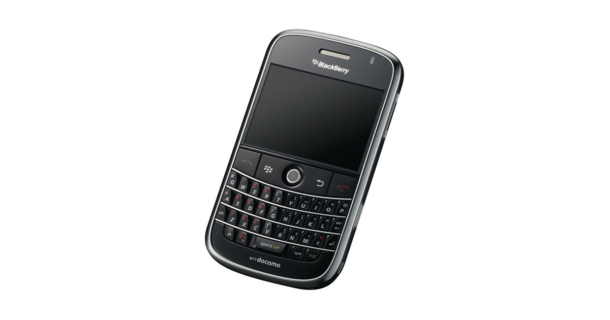 BlackBerry Bold 9700 NTT docomo ブラック ドコモ、「BlackBerry Bold 9700」を7/30に発売 - 価格.com