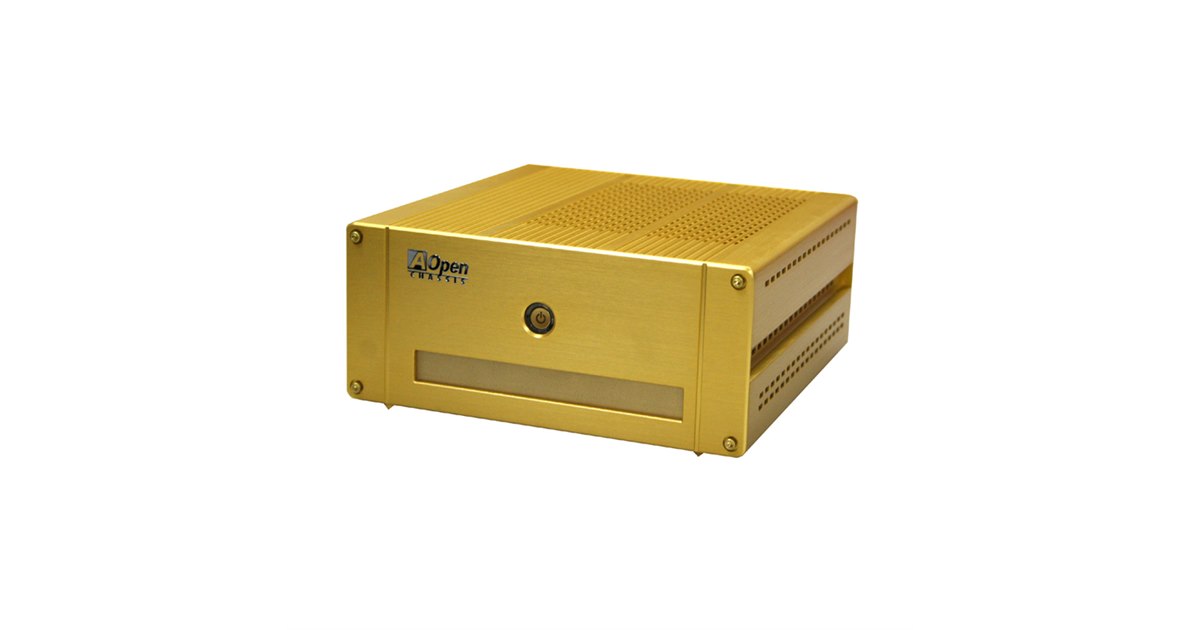 AOpen S110 Mini-ITX 小型PCケース 48W ACアダプタ付き AOpen、Mini-ITX対応小型アルミケース「S110」 - 価格.com
