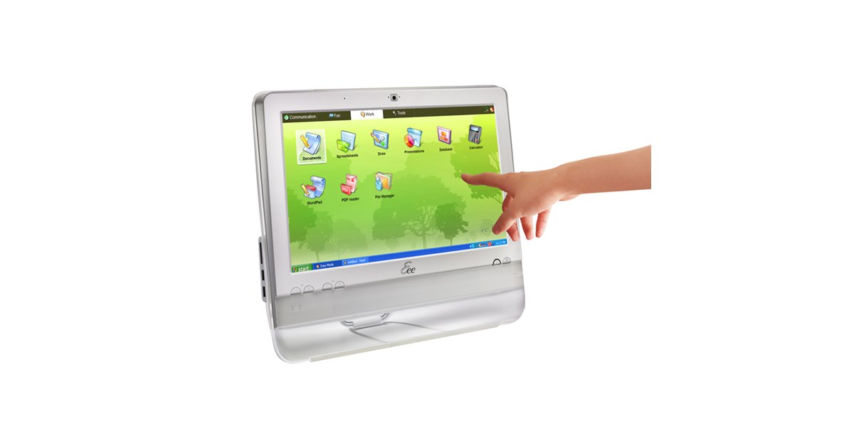 ASUS Eee Top 1602 ETP1602-WT ホワイト ASUS、タッチパネル液晶一体型PC「Eee Top 1602」 - 価格.com