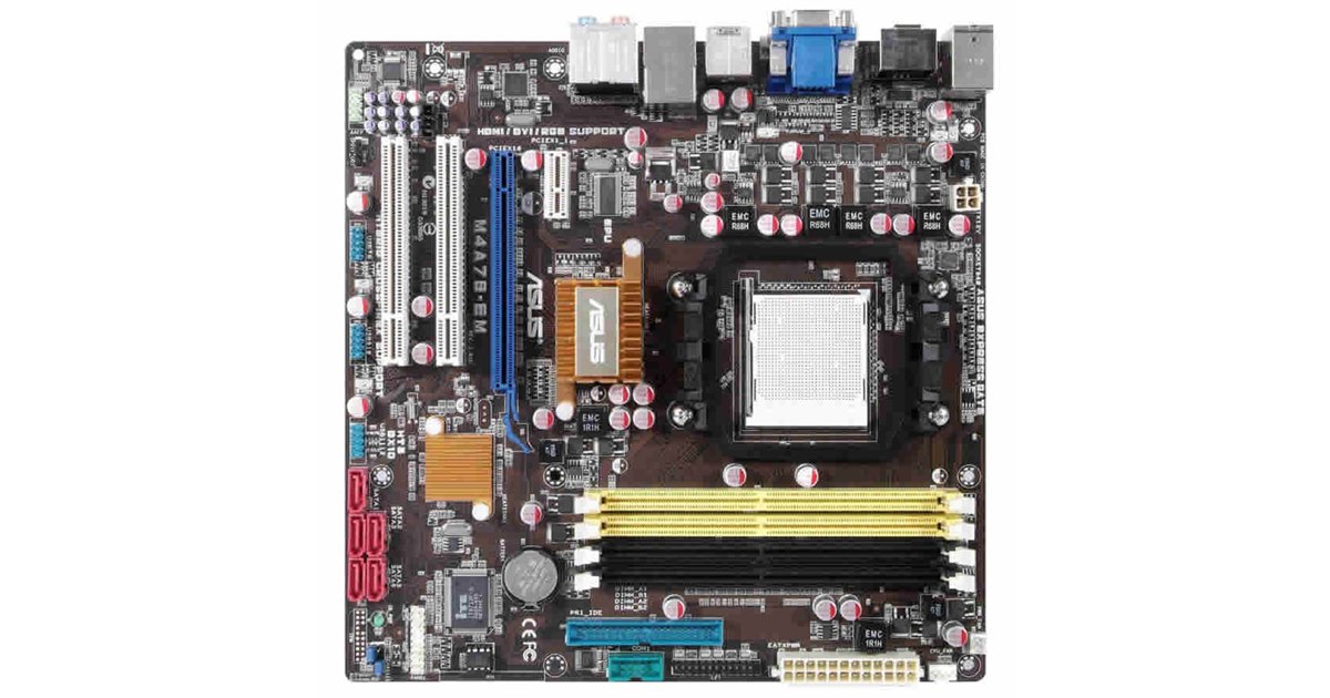 ASUS M4A78-EMマザーボード,CPU,冷却FAN,メモリなどのパーツ ASUS M4A78-EM/1394 - 製品詳細 | パソコンSHOPアーク（ark）