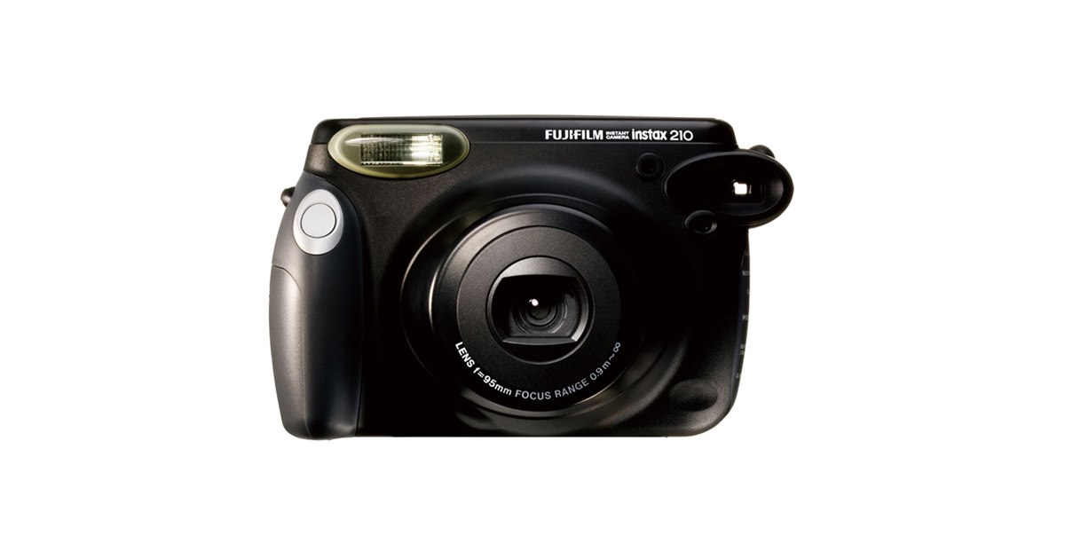 FUJIFILM instax 210 ブラック インスタントカメラ 本体（【動作確認 