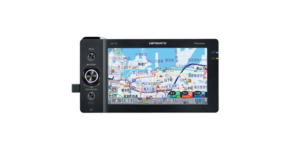 パイオニア、通信対応パーソナルナビ「AVIC-T20」 - 価格.com