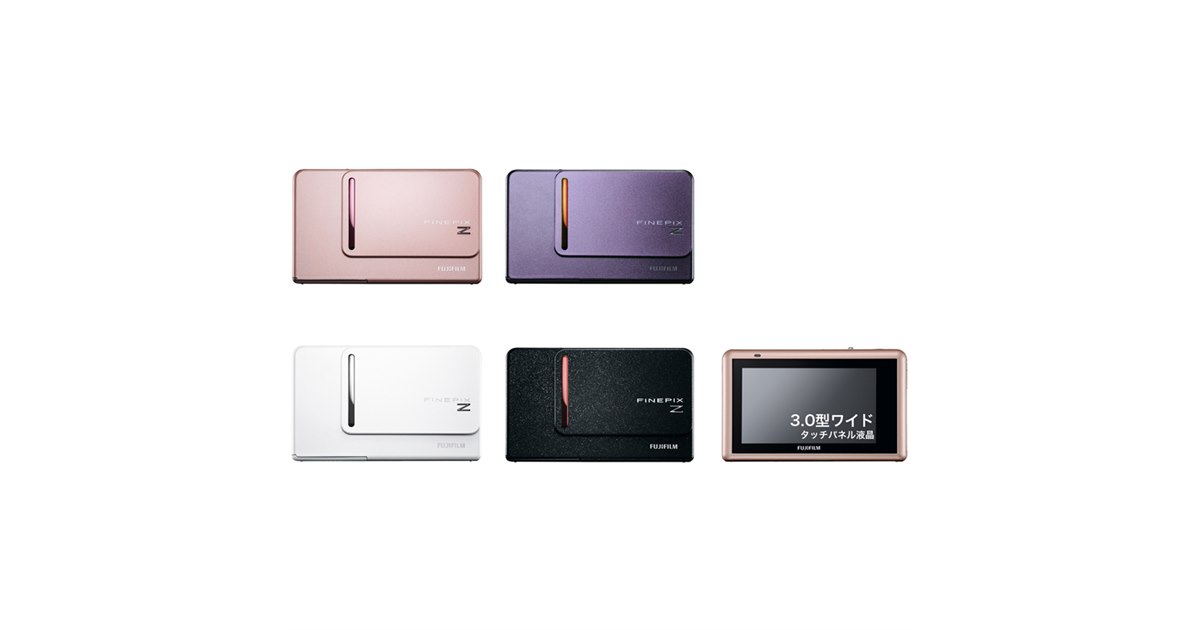 富士フイルム、タッチ操作で撮影できるデジカメ - 価格.com
