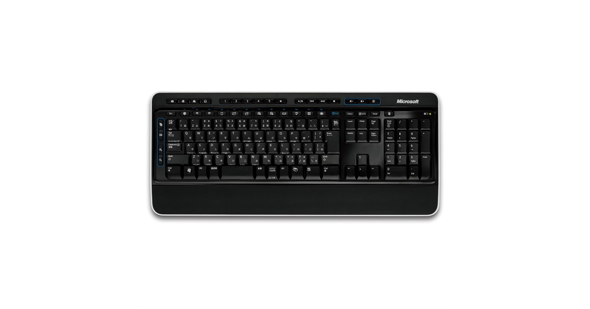 マイクロソフト、薄型ワイヤレスキーボード - 価格.com
