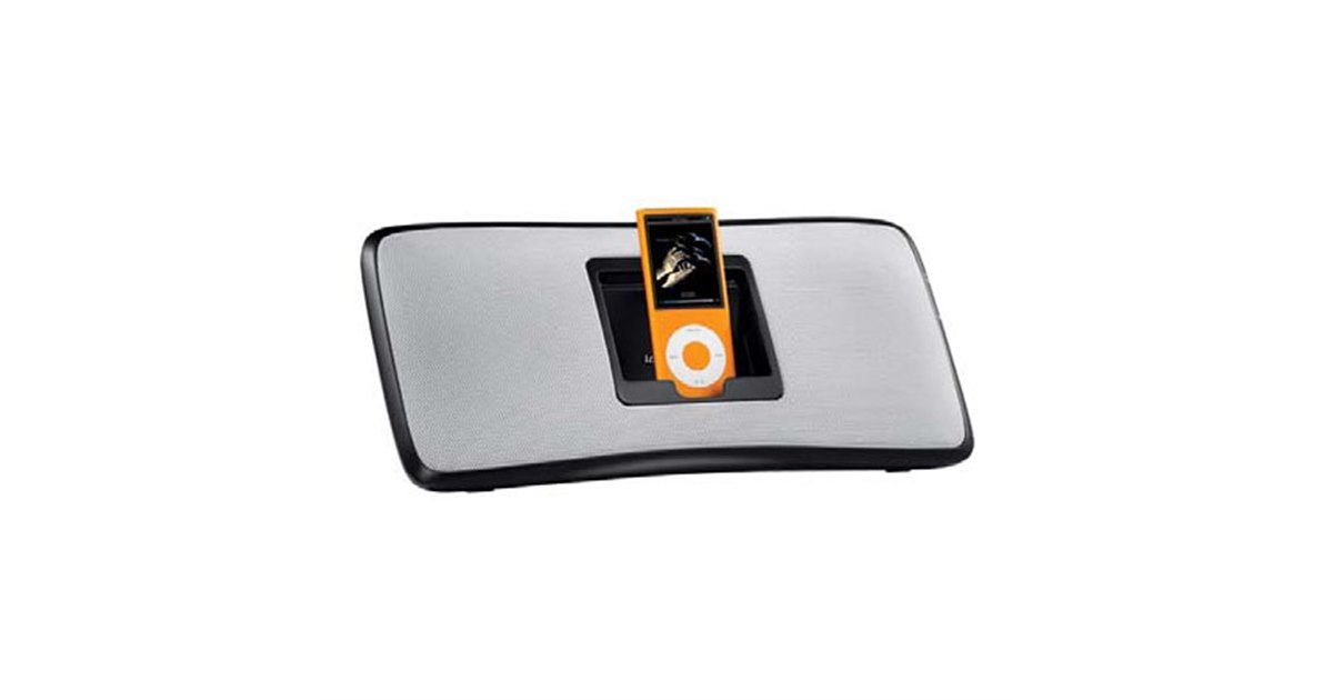 iPodクラシック30GB+ Logicool スピーカー ロジクールの最新iPod用