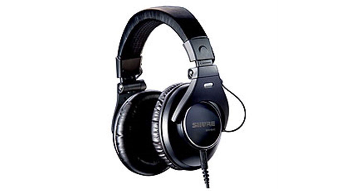Shure、モニターヘッドホン「SRH840」など - 価格.com