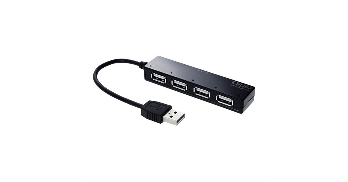 ロアス、独立スイッチ付きの4ポートUSBハブ - 価格.com