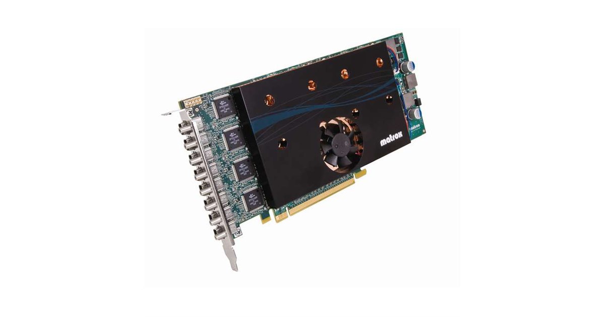 PCパーツ 新品 Matrox M9125 PCIe x16 業務用 グラフィックボード